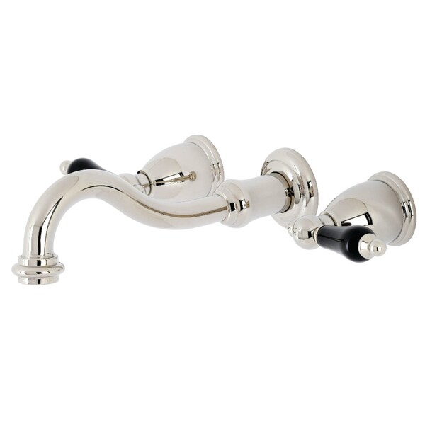 KS3126PKL Duchess 2-Handle Wall Mount Bathroom Faucet, Polished Nickel